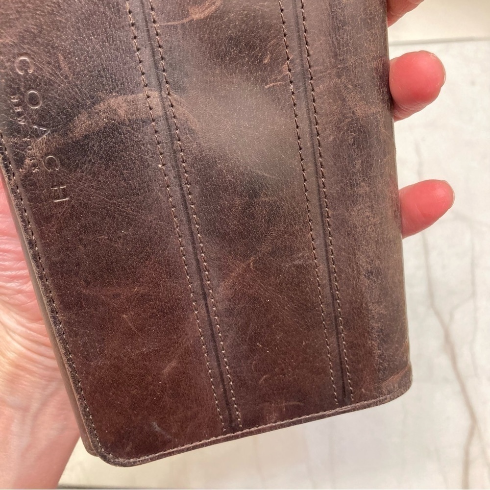 Coach vintage brown leather Tribeca - Picture 10 of 11